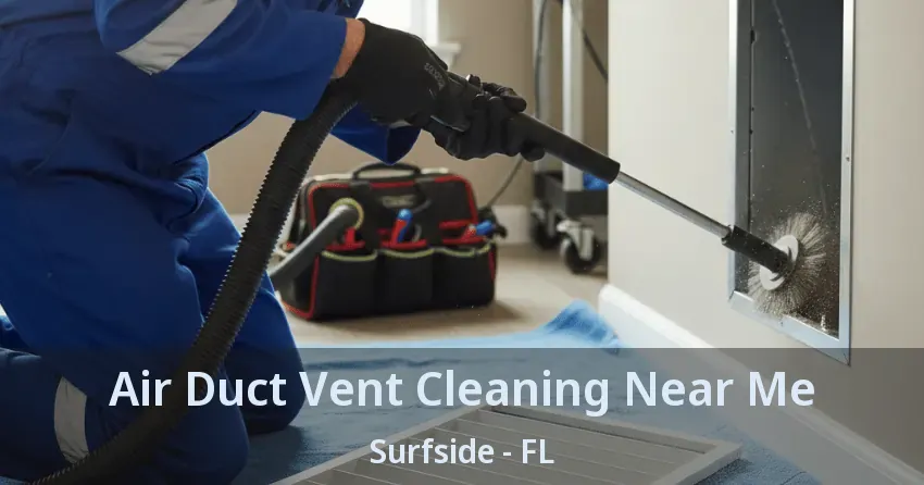 Air Duct Vent Cleaning Near Me Surfside - FL