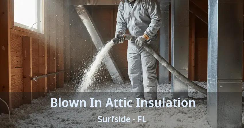 Blown In Attic Insulation Surfside - FL