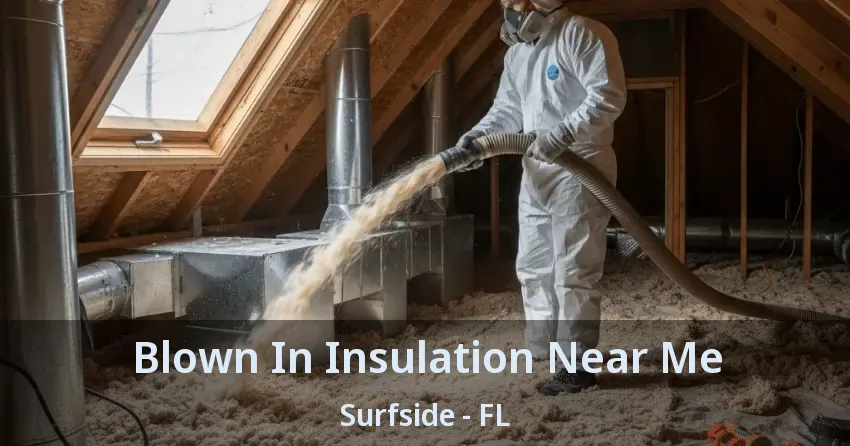 Blown In Insulation Near Me Surfside - FL