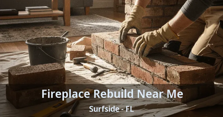 Fireplace Rebuild Near Me Surfside - FL