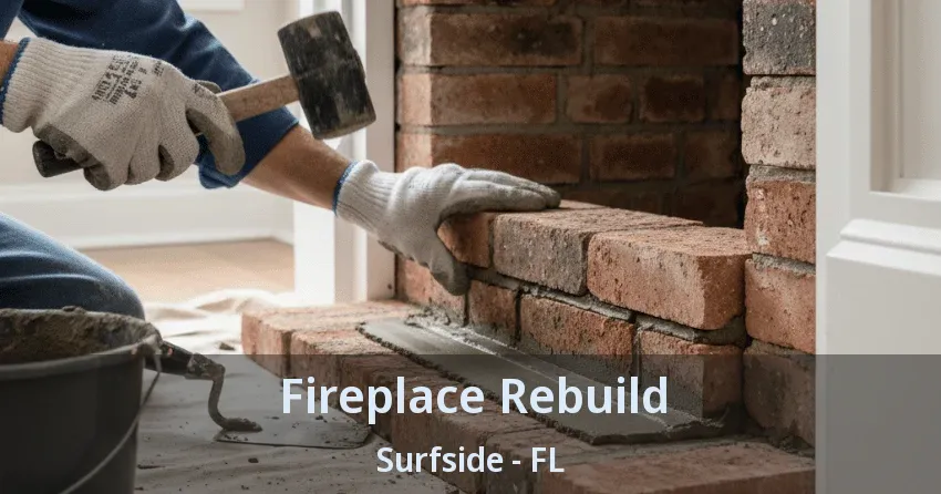 Fireplace Rebuild Surfside - FL