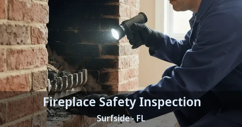 Fireplace Safety Inspection Surfside - FL