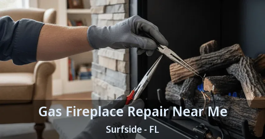 Gas Fireplace Repair Near Me Surfside - FL