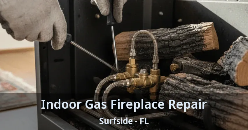 Indoor Gas Fireplace Repair Surfside - FL