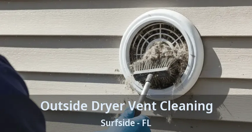 Outside Dryer Vent Cleaning Surfside - FL