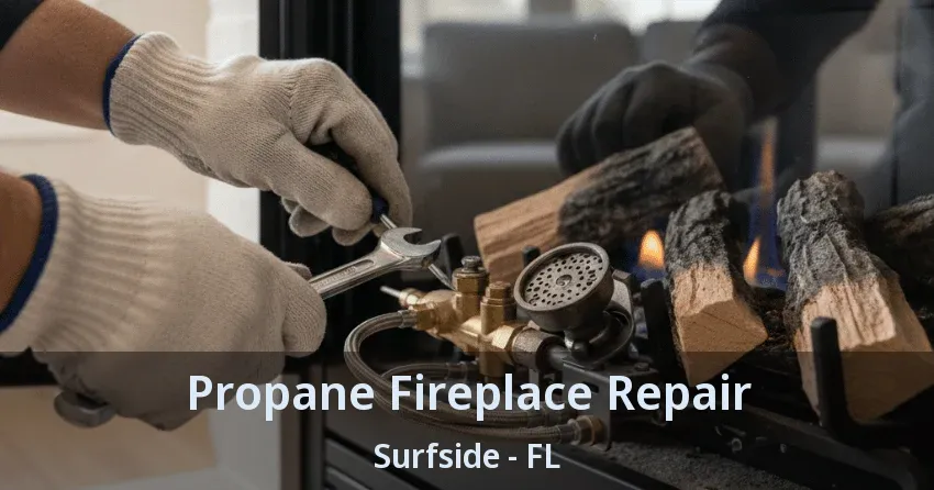 Propane Fireplace Repair Surfside - FL