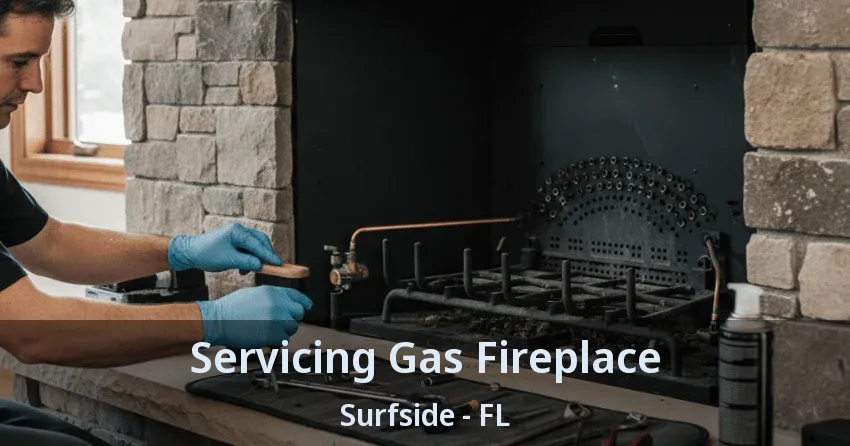 Servicing Gas Fireplace Surfside - FL