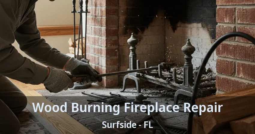 Wood Burning Fireplace Repair Surfside - FL